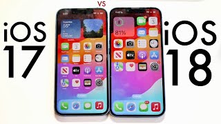 iOS 181 Vs iOS 17 On iPhone 13 Speed Comparison [upl. by Honna]