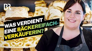 Kuchen Kaffee und Karriere Das Gehalt als Bäckereifachverkäuferin  Lohnt sich das  BR [upl. by Reginald212]