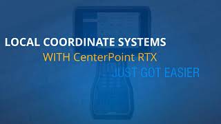 Trimble Access Tech Tips 7  CenterPoint RTX Datum Support Updates [upl. by Amick842]