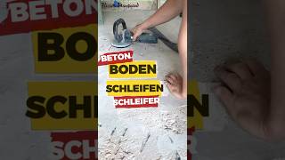 Beton schleifen leicht gemacht mit dem Bosch Professional Betonschleifer GBR 15 boden schleifen [upl. by Berke]