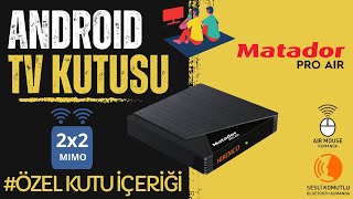 Hiremco Smile uydu alıcılı hybrit android tv box Tanıtım ve kurulum [upl. by Leiahtan]