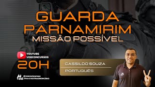 Concursos Guarda Parnamirim Aulão de português [upl. by Ania]