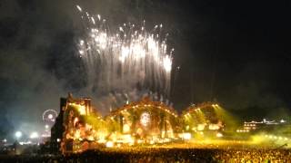 Tomorrowland 2014  Fireworks David GuettaTitanium W2 [upl. by Nylatsirhc671]