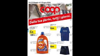 Volantino Coop Alleanza 30 dal 23 maggio al 5 giugno 2024 in anteprima [upl. by Etnecniv]