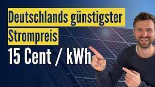 Strompreis 2024 15 Cent pro kWh  So günstig wie vor 20 Jahren [upl. by Berlinda850]