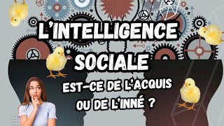 INTELLIGENCE SOCIALE  ESTCE DE lINNÉ OU DE LACQUIS  🤔 [upl. by Terriss]