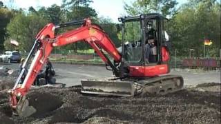 Bagger fahren im Rhein Main Gebiet nur wenige Kilometer von Frankfurt am Main entfernt [upl. by Carson]