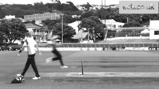 Fast bowling  Anderson Broad Woakes amp Finn in action [upl. by Yeoj]