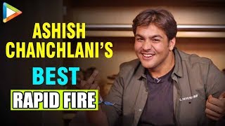 Rapid Fire  Ashish Chanchlani EXCLUSIVE On Shah Rukh Khan Salman amp Aamir  YouTube FanFest Mumbai [upl. by Jacquette]