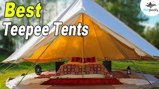 Best Teepee Tents In 2020 – Get The Best Camping Experience [upl. by Dnana]