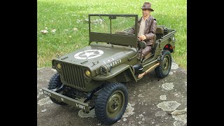 FMSRocHobby  Willys MB Jeep  Maßstab 112 [upl. by Hsirap]