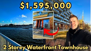 Downtown Toronto Waterfront Luxury  2 Storey Condo Townhouse In Toronto 1595000  21 Bed3 Bath [upl. by Llib]