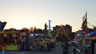 Atracciones de Feria en las Ferias y Fiestas de Talavera de la Reina San Mateo 2016 [upl. by Doownelg641]