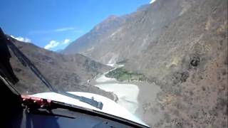 Most Difficult Landing in the World Peru [upl. by Ogdon]