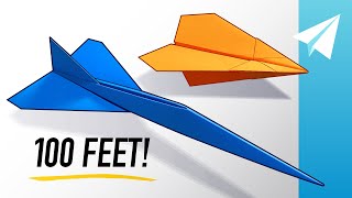 5 Easy Paper Airplanes that Fly REALLY Far — How to Make the Easiest Paper Airplanes [upl. by Far]