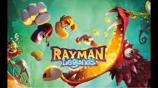 2 Rayman Legends Enchanted ForestDungeon DashRopes Course [upl. by Amiarom613]