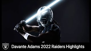 Davante Adams Full 2022 Raiders Highlights 1080HD Hype Video wMusic [upl. by Nyrehtac]