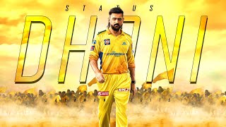 Dhoni In Chennai  Thala Dhoni  Dhoni status  CSK  Dhoni entry  msdhoni cskstatus [upl. by Barthel]