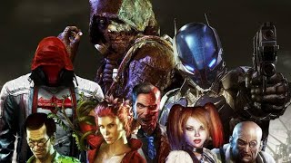 BATMAN ARKHAM KNIGHT Villains Reactions to Batmans True Identity [upl. by Furtek]