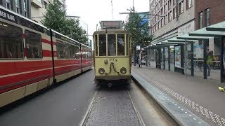 HTM RNET tramlijn 17 Wateringen  Centrum  Wateringen  omleiding HS  Siemens Avenio 5011  2017 [upl. by Campney]