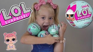 EVERLEIGH OPENS TONS OF LOL SURPRISE DOLLS [upl. by Dilisio]