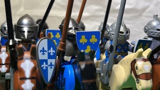 LEGO French Charge at the Battle of Poitiers [upl. by Christye216]