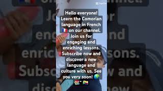 quotLearn the Comorian language🇲🇫🇰🇲shorts [upl. by Ahsile]