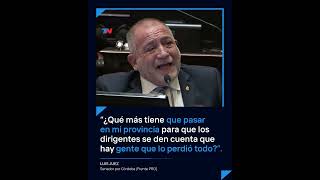 El brutal discurso de Luis Juez por la falta de asistencia de Nación a los incendios en Córdoba [upl. by Aipotu]