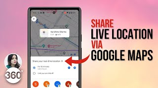 Here’s How to Enable Live Location on Google Maps [upl. by Notsag]