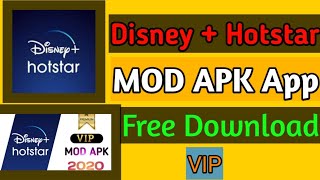 DisneyHotstar MOD APK  Disney plus hotstar mod apk  VIP Best mod apk full unlock full download [upl. by Cela]