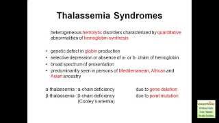 Anemia  A Quick Review [upl. by Aronle]