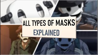 All types of masks explained  High Rise Invasion [upl. by Marzi]