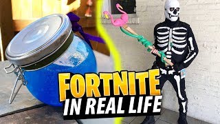 FORTNITE im ECHTEN LEBEN 😱 [upl. by Eecal]