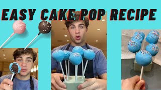 HOW TO MAKE CAKE POPSEASY RECIPE [upl. by Merritt]