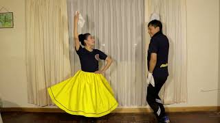 TUTORIAL DE CUECA BOLIVIANA Nivel Básico [upl. by Annol]