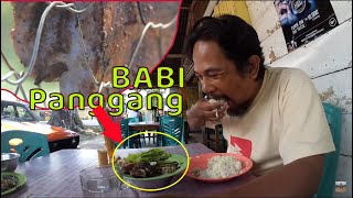 Makan babi Panggang Paling Enak Pedasnya bikin ngiler SUER  Indonesian street food [upl. by Neroled384]