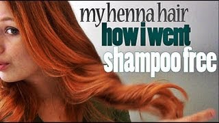 My Henna Hair ♥ How I Went Shampoo Free [upl. by Randall]