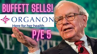 Organon OGN Stock Analysis And Price Prediction Warren Buffett Sells PE Of 5 Company [upl. by Aikcir82]