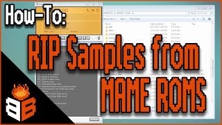 HowTo RIP Samples from MAME ROMS [upl. by Leiruh]