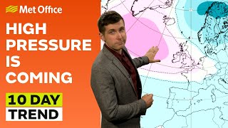 10 Day Trend 29052024 – More settled as high pressure builds – Met Office weather forecast UK [upl. by Rukna]