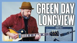 Green Day Longview Guitar Lesson  Tutorial [upl. by Angele]