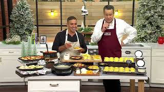 Sergios 24ct Burrata or Butternut Squash Ravioli w 24oz Sauce on QVC [upl. by Enneibaf]