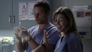 Greys Anatomy  Alex Meredith Izzie y Cristina ven el trasero de George 1x09 Español Latino [upl. by Atima482]