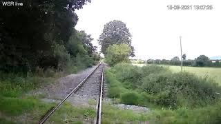 Railcam Drivers Eye Series West Somerset Railway  Part 19 feat Class 33 D6566  Railcam LIVE [upl. by Acined]