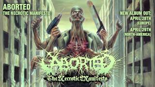 ABORTED  Necrotic Manifesto ALBUM TRACK [upl. by Arther]