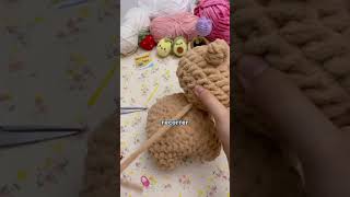 Cómo hacer Amigurumis de crochet paso a paso para PRINCIPIANTES tutorial shorts [upl. by Leena159]