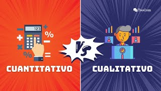 Diferencia entre investigación cuantitativa y cualitativa [upl. by Eletnahs]