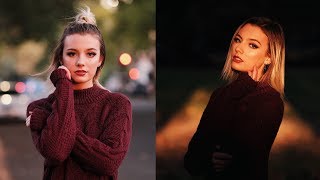 Fujifilm XT3 90mm F2 WR Fall Style w Kyleigh [upl. by Norrv]