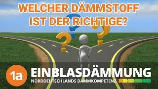 Fassaden welcher Dämmstoff ist der Richtige  1aEinblasdämmungde  ✆0511  91160838 [upl. by Demy]