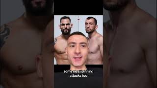 Santiago Ponzinibbio🇦🇷 VS Muslim Salikhov🇷🇺 QUICK PICK UFC UFCDenver UFCBets [upl. by Nallac]